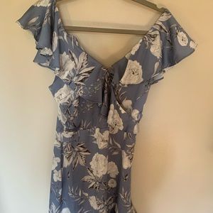 Lucy Paris silk asymmetrical dress